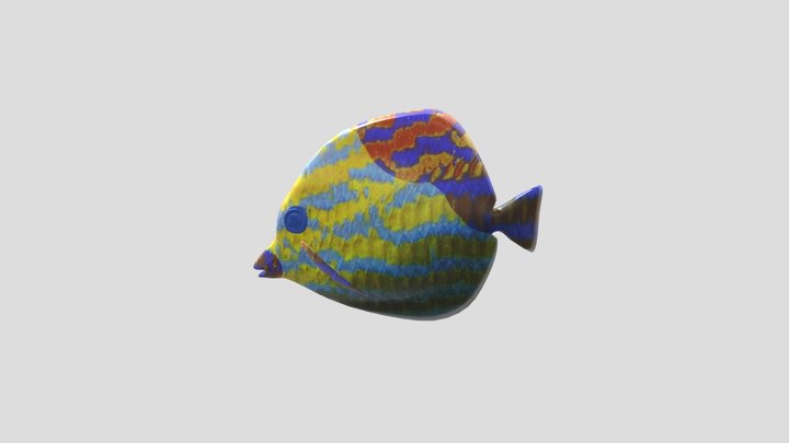 Tropical Fish 3D Model