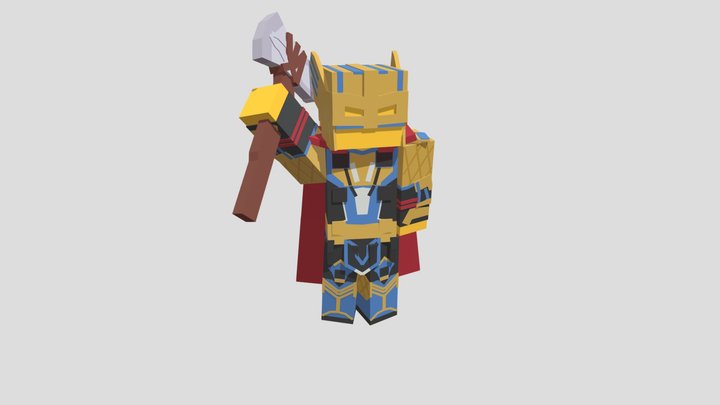 ThorNewpose 3D Model