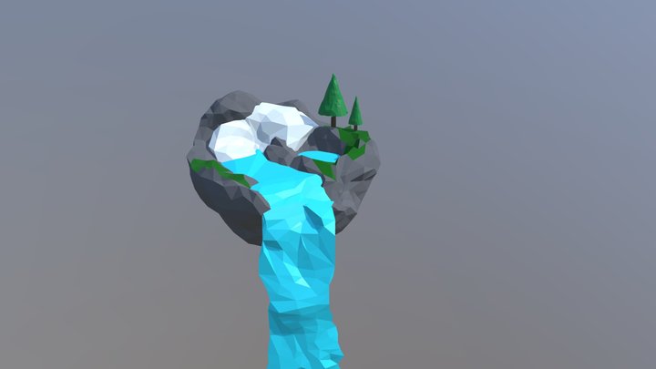 Island Unpacked 3D Model