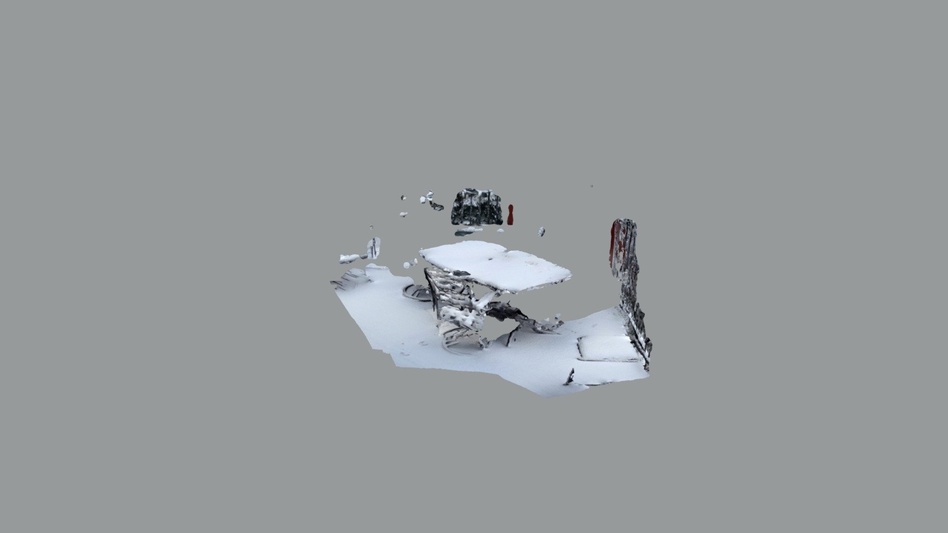 Snow test Scaniverse