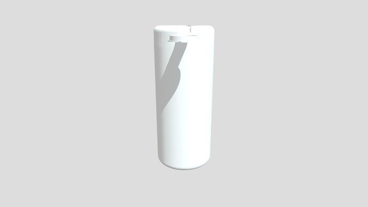 Банка с крышкой (салфетница) 190 3D Model