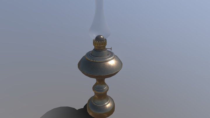 LP_Oil_Lantern 3D Model