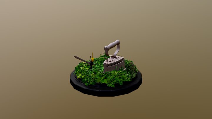 Things lost in the garden - photogrammetry 3D Model