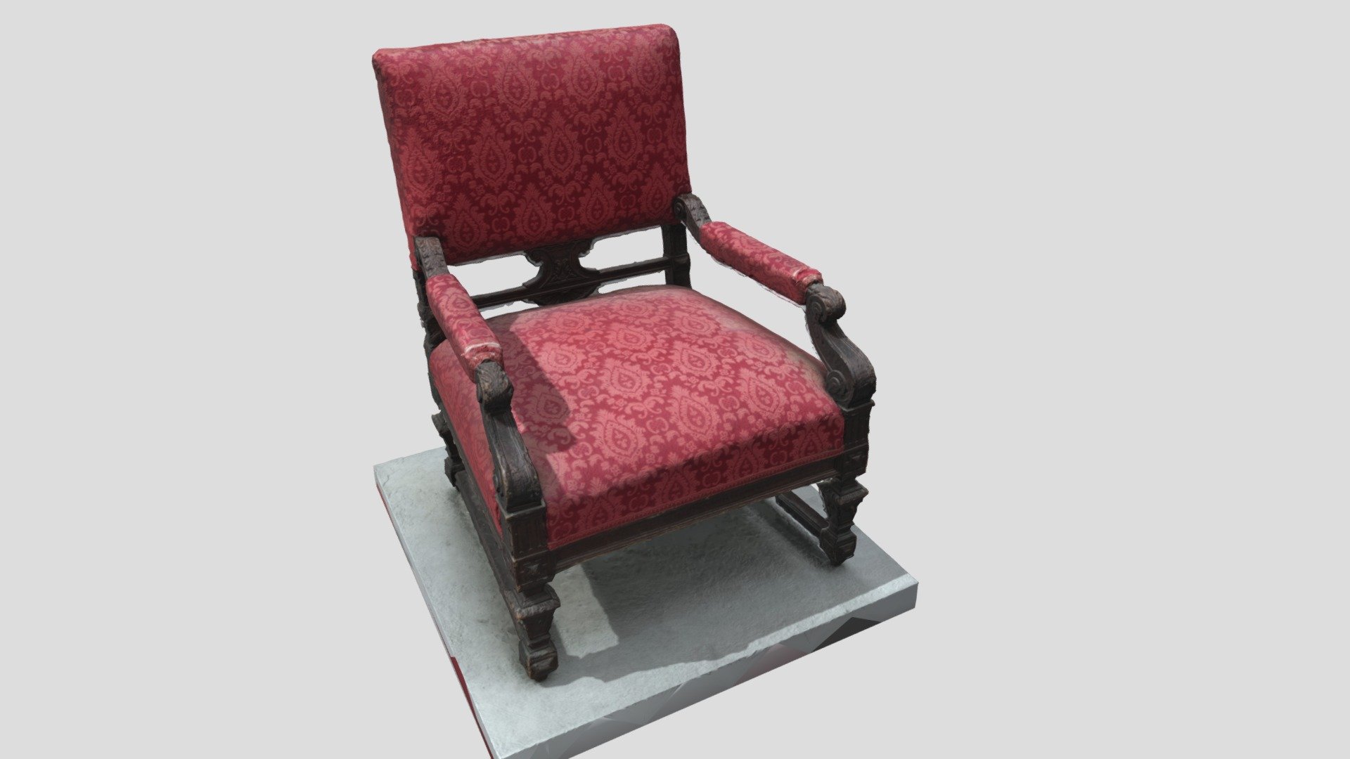 18th century armchair from Hungarian Opera House