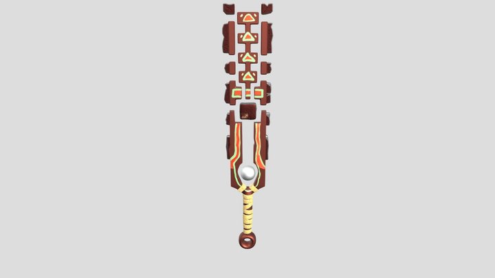 Rock_Sword 3D Model