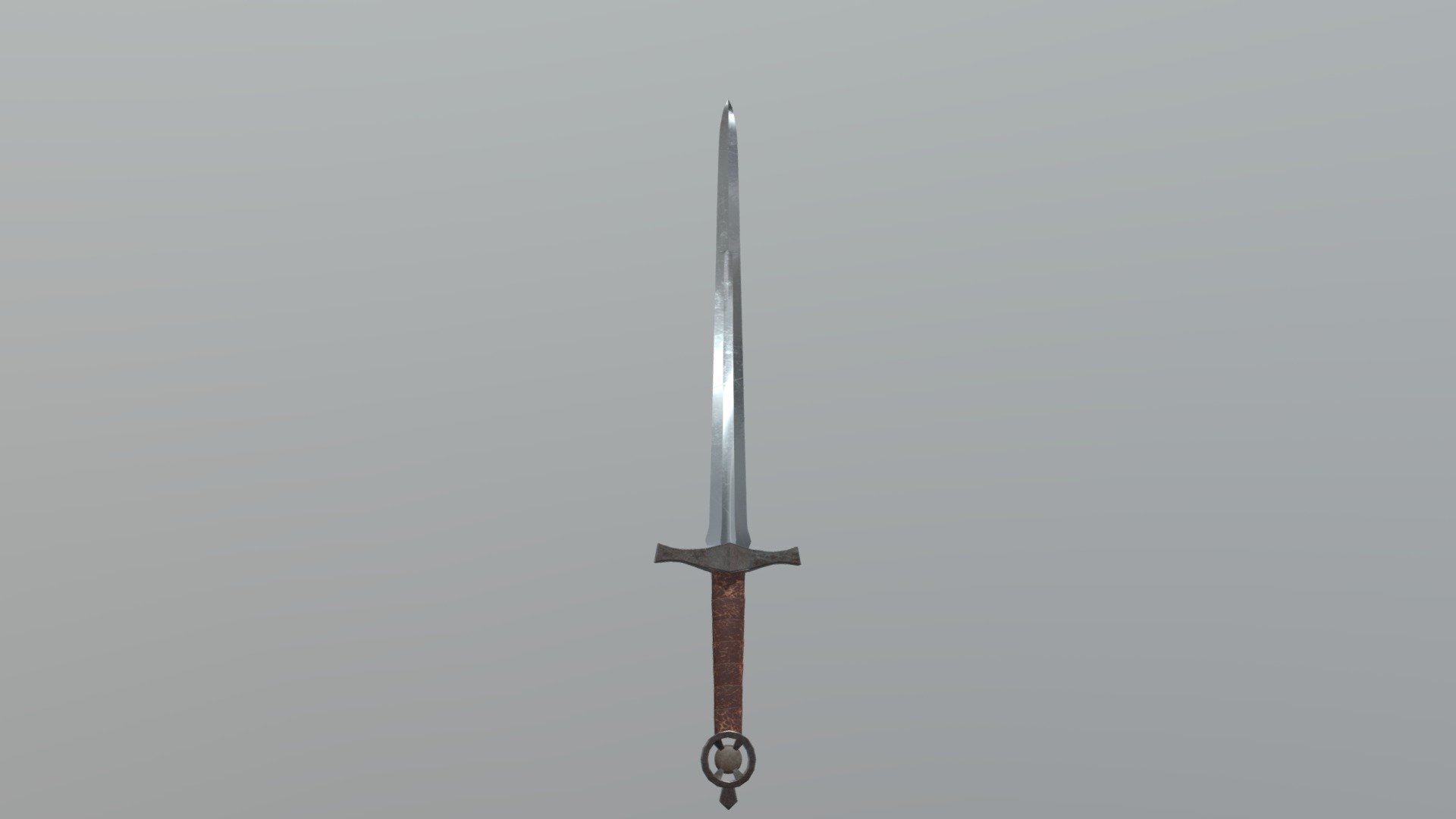 Medieval One-handed Sword - Download Free 3D model by Daimon-Frey ...