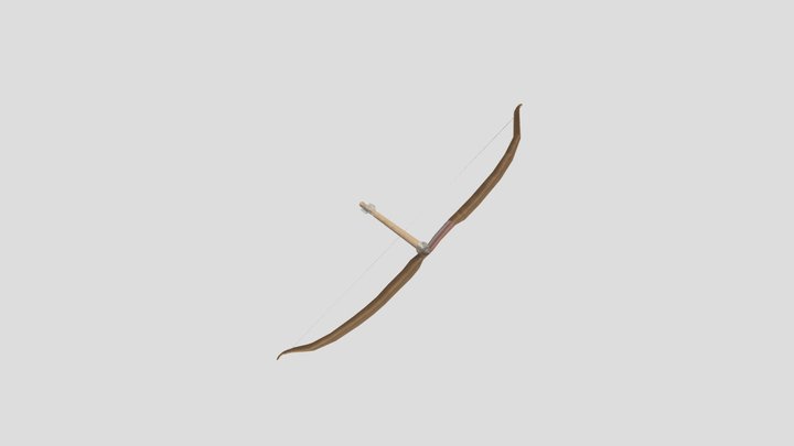 3D Bow Model + Texture 3D Model