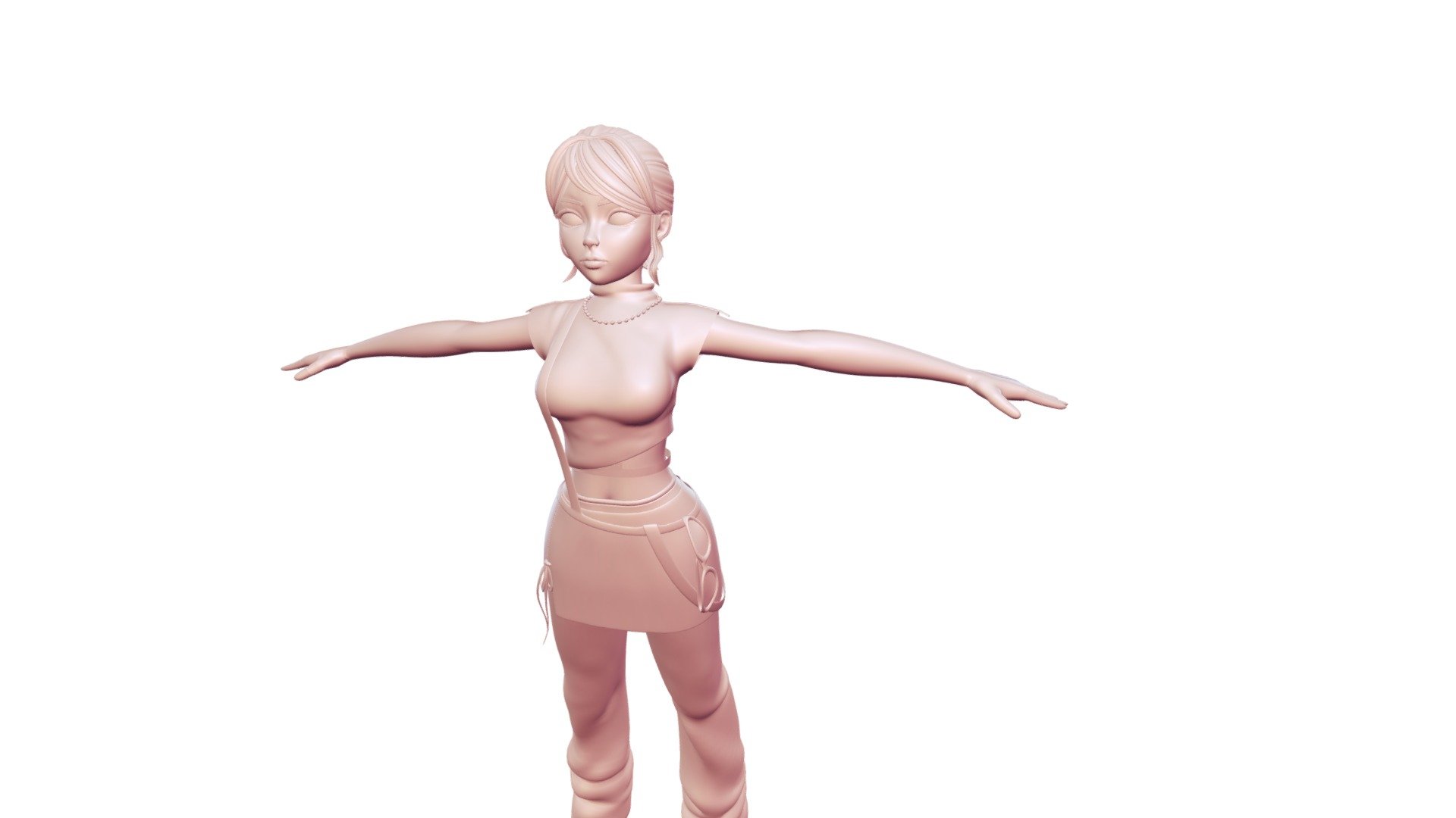 First Character Model - 3D model by Kathy Kim Nguyen (@kathykimnguyen ...