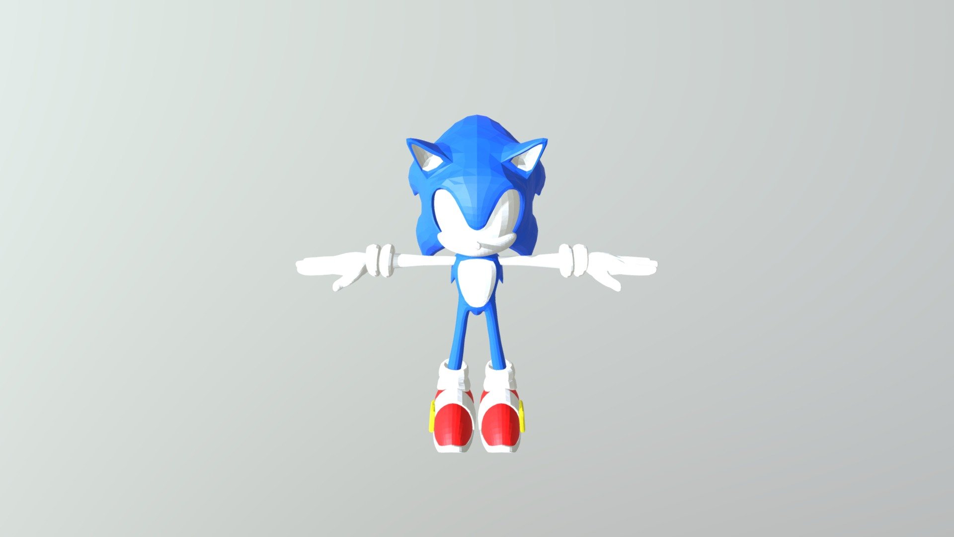 Sonic HIGH POLY - Download Free 3D model by charliescrunch [fcf6ea9 ...