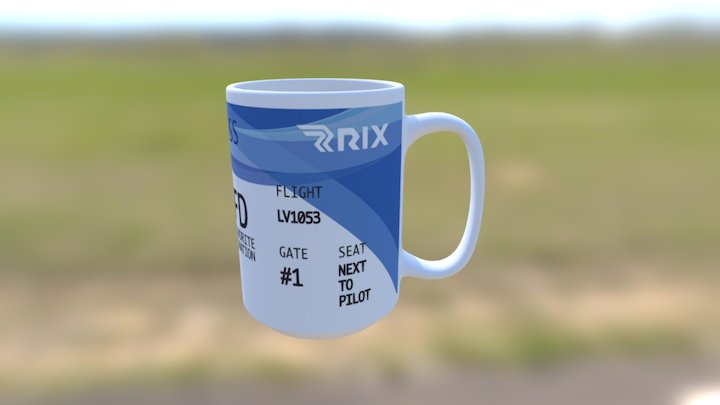 RIX Mug V3 3D Model