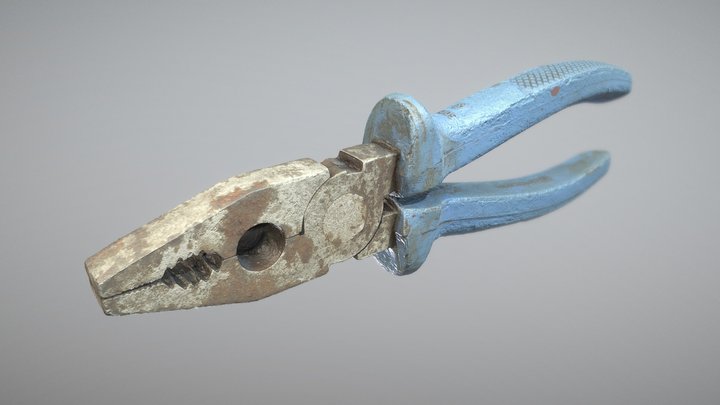 Pliers for electricians – Gratis 3D-model STL