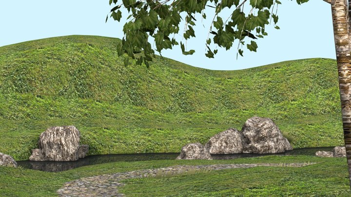 TileableScene 3D Model