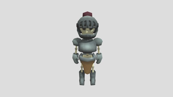 Skeleton Knight free asset 3D Model