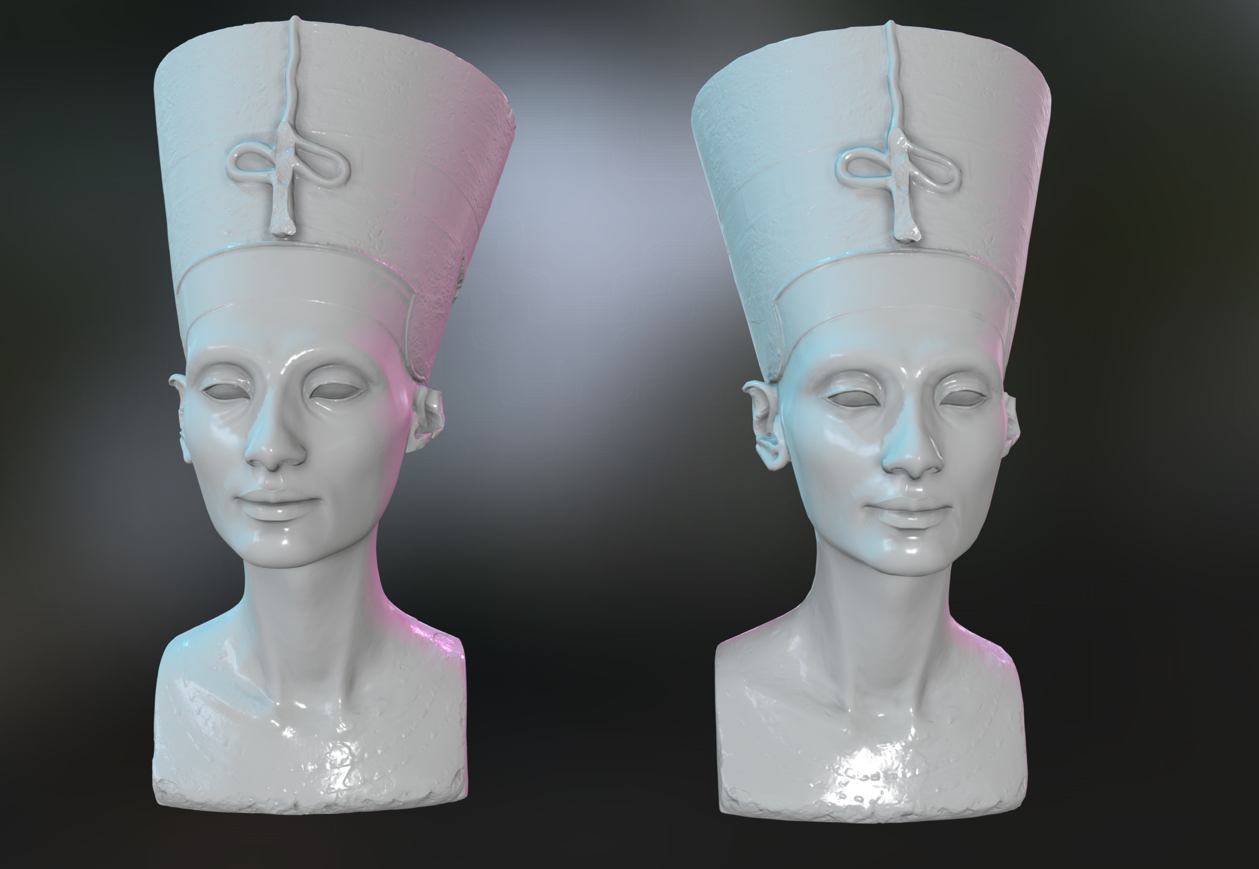 Nefertiti - InstaLOD Remeshing Demo - 3D model by InstaLOD [fcfcb11 ...