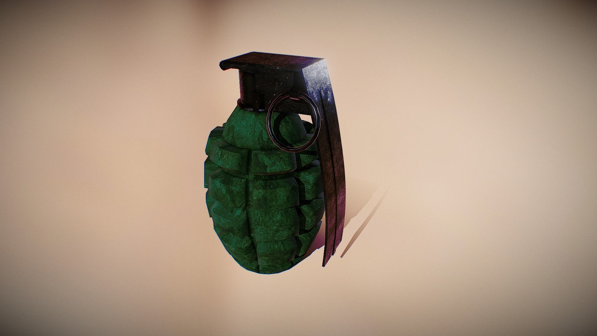hand grenade — Sketchfab embed 3D viewer