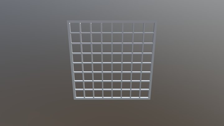 Filter Grill 3D Model
