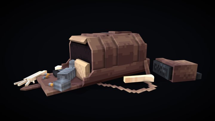 Corpse Backpack - MeadMC 3D Model