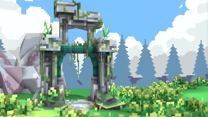 Ruin 3D Model
