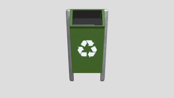 Trash can 3D Model
