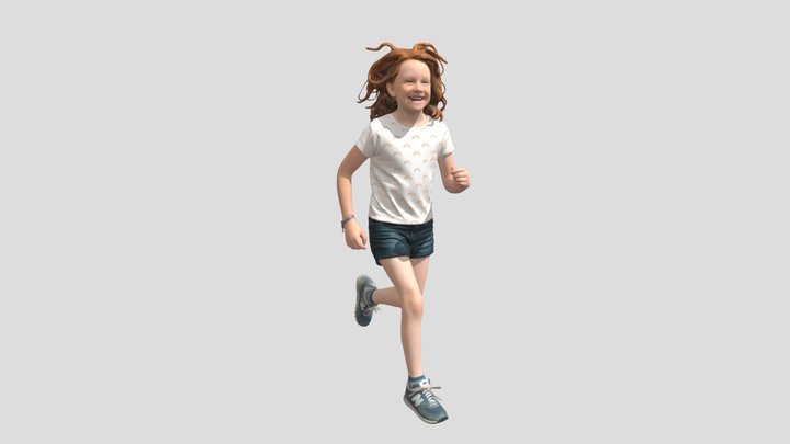 Joyful Run – Kostenloses 3D-Modell STL