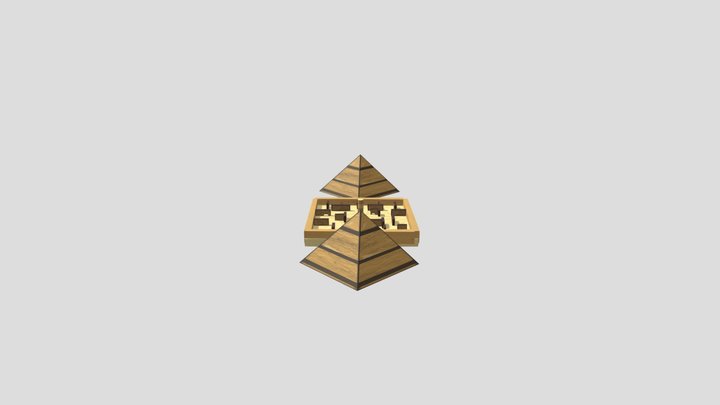"O Despertar do Faraó" - Cenário 3D Model