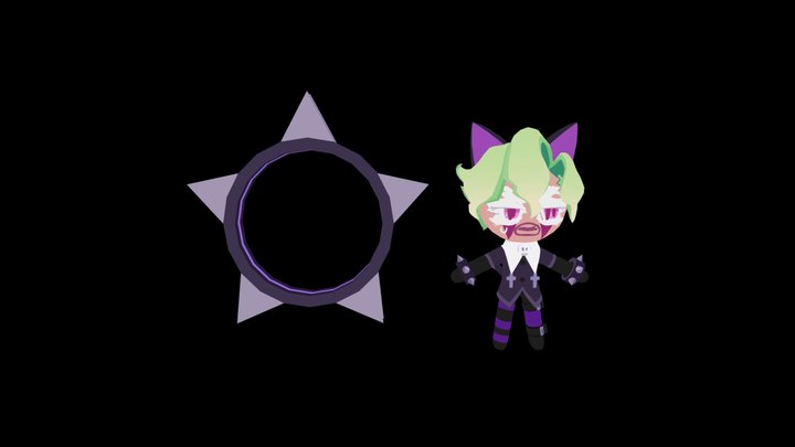 Kohrabi Cookie's Dawnlight Street Cat