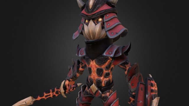 Pose Magma 3D Model