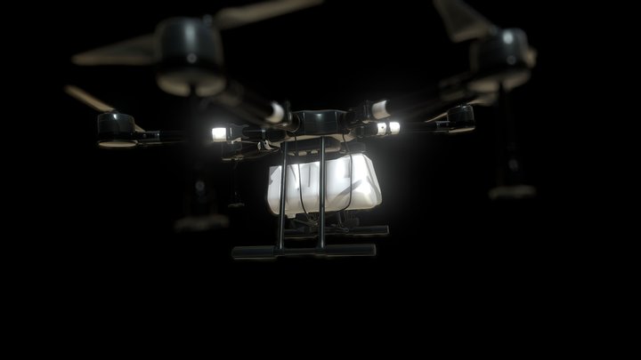 TestDrone 3D Model