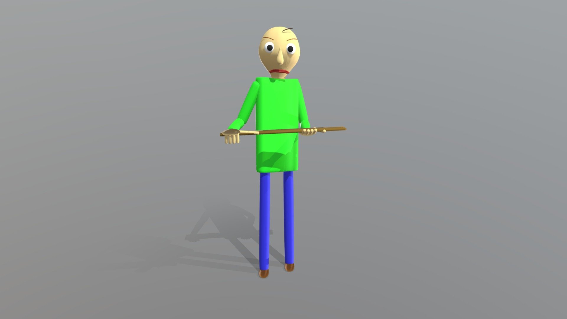 Baldi By DOUBLA-R - Download Free 3D model by GameAndMovieModels4000 ...