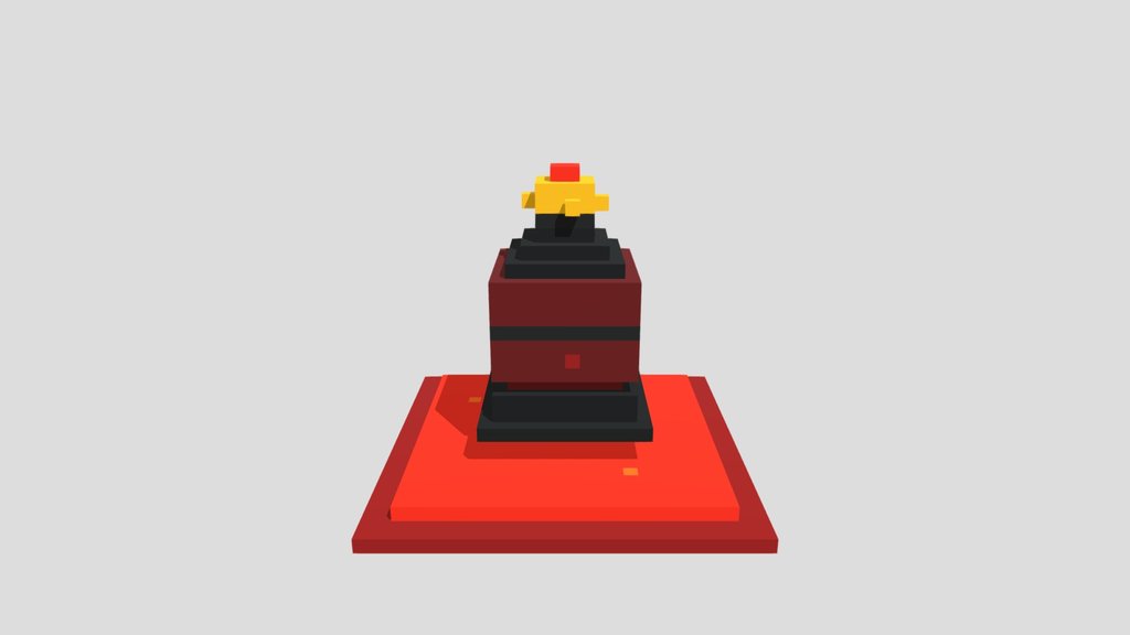 Lava Buoy - Voxel 32x32