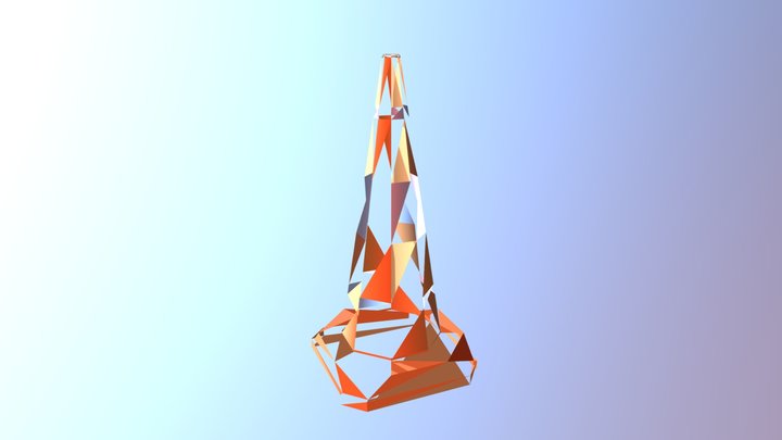 Cone-textureless 3D Model