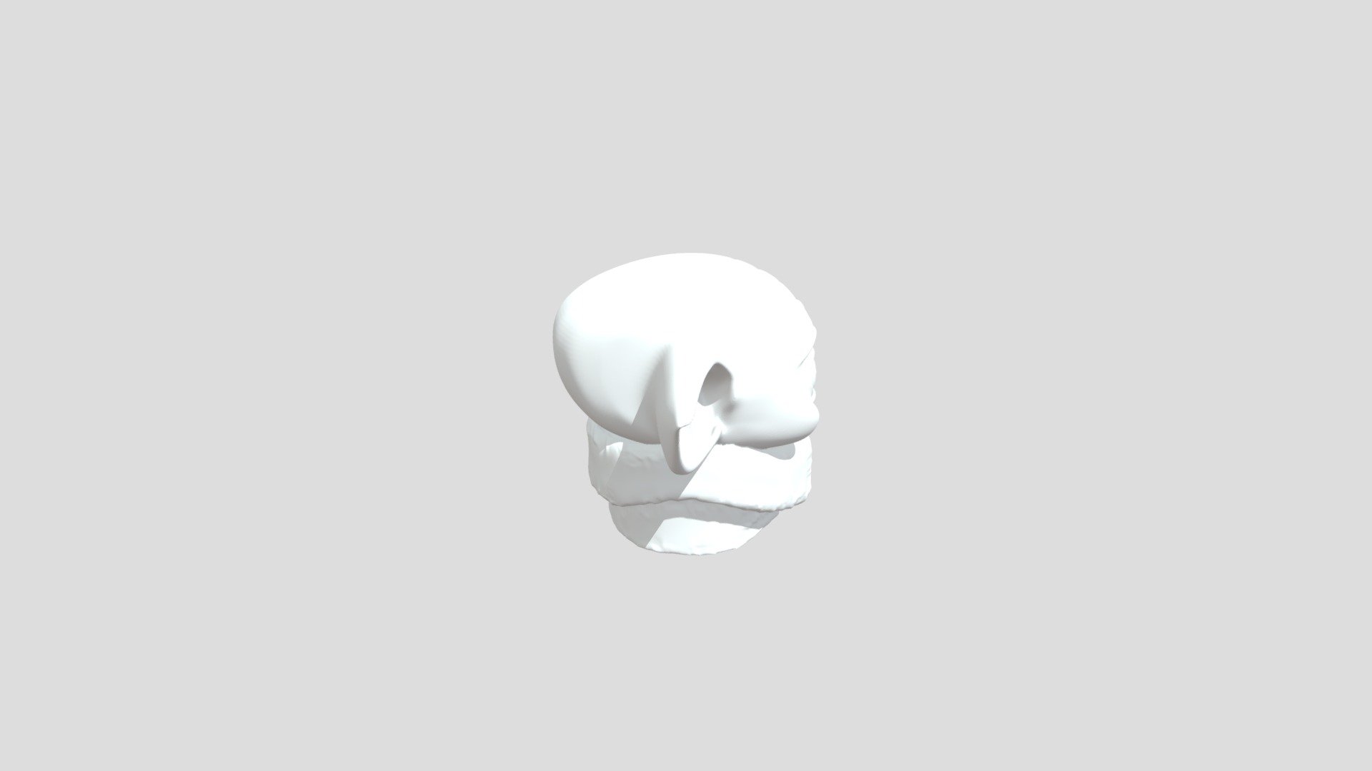 Grogu Baby Yoda Head Statue