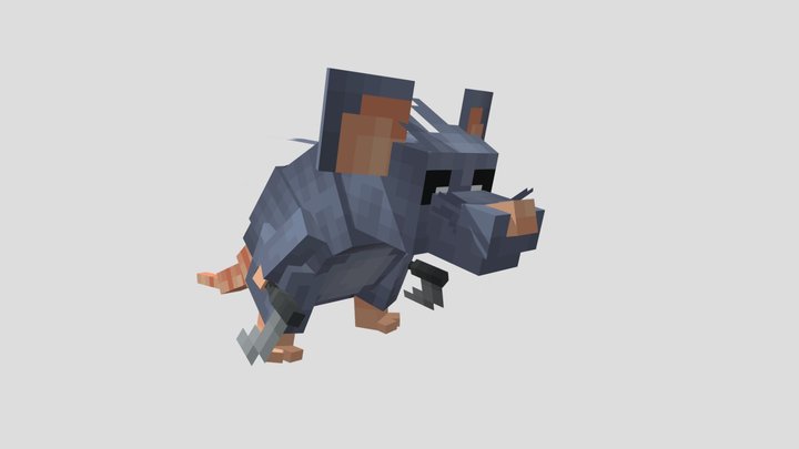 Rat_mini 3D Model