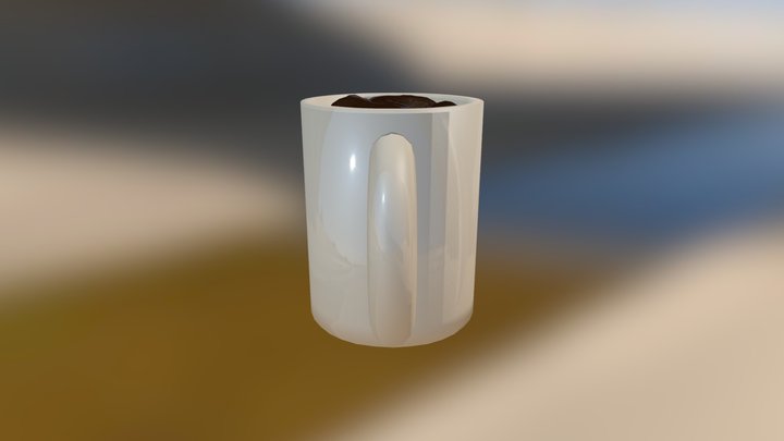 Caneca de café 3D Model