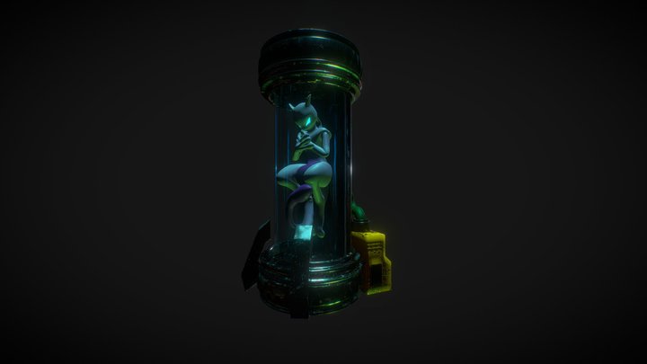 Mewtwo 3D Model