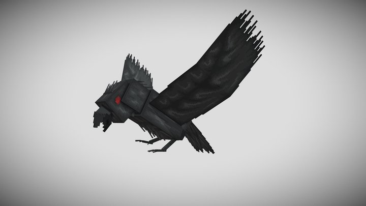Crow 3D Model