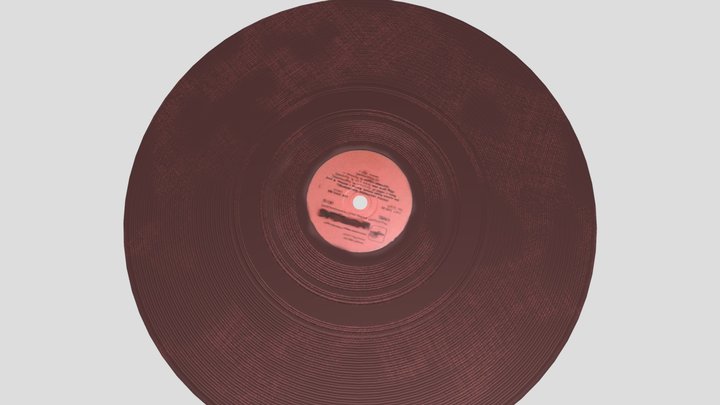 Vinyl Records 3D Model