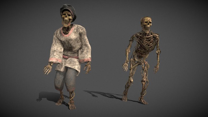 Сursed Inhabitants – Kostenloses 3D-Modell STL