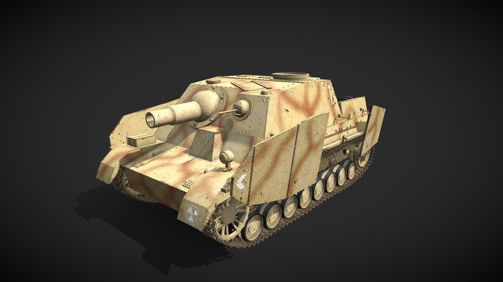 Grizzly tank 3D Model