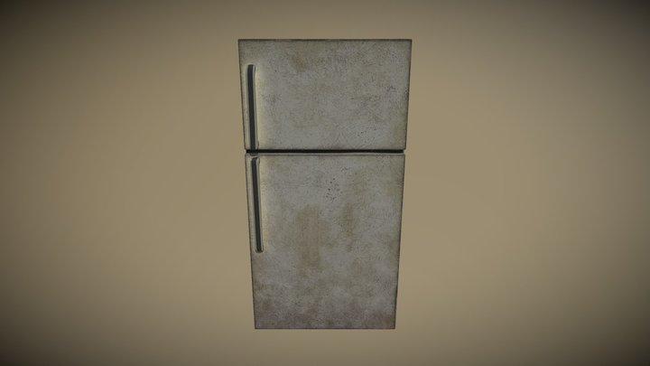 Dirty Fridge 3D Model