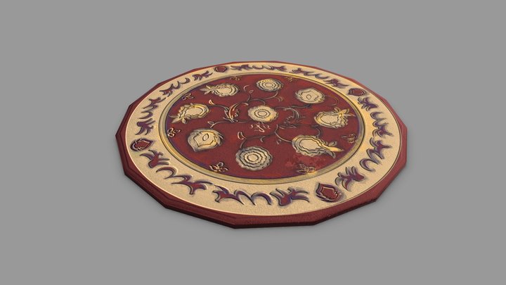 Rug 01 Model 3D Model