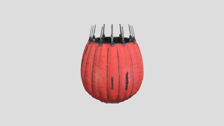 Helicopter Water Bucket 3D Model