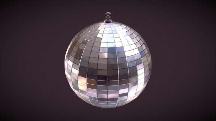 Disco Ball 3D Model