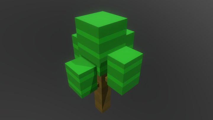 Ring Tree 3D Model