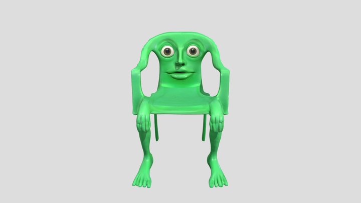 Karkerkar Kurkur (Brainrot Character) 3D Model