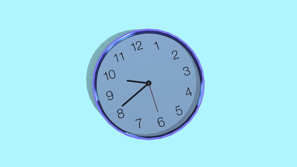 Clock | EXTREME LOW POLY