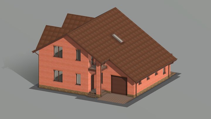 Червона Слобода Гонти Максименко 3D Model