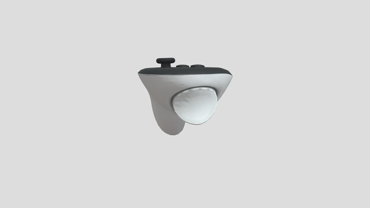 Meta Quest Touch Plus_ Right 3D Model