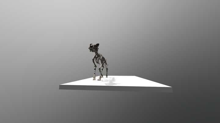 Necromantic Cat 3D Model