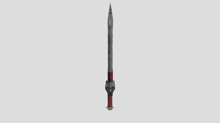 Iron Sword 3D Model